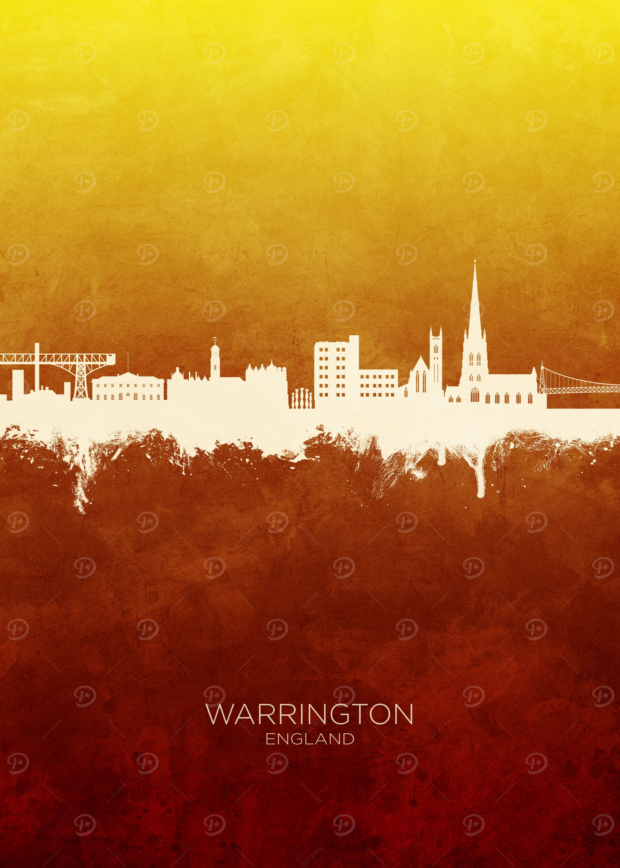 Warrington Skyline England