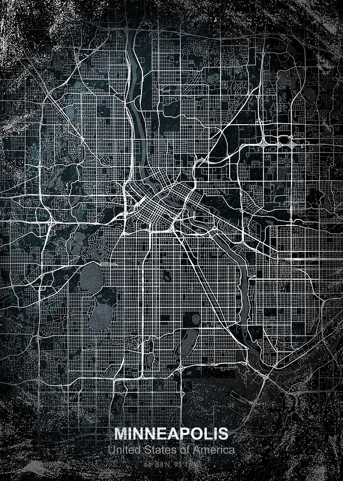 minneapolis chalk map
