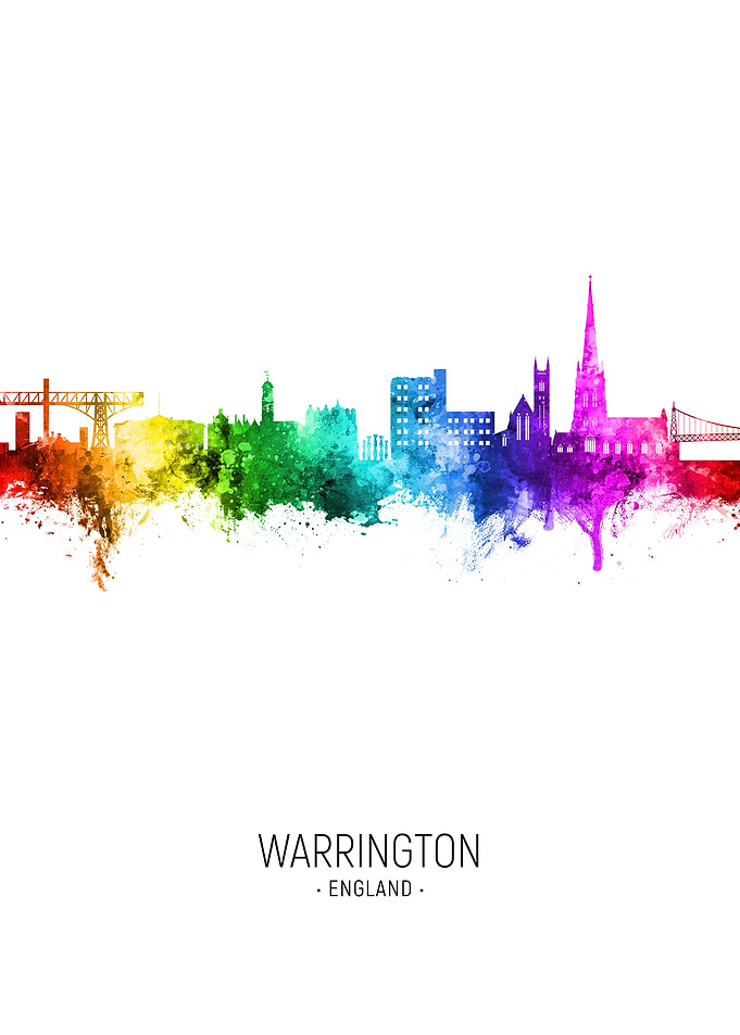 Warrington Skyline England