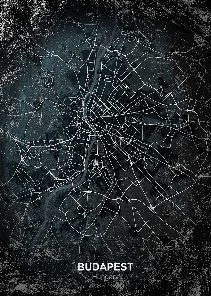 budapest chalk map