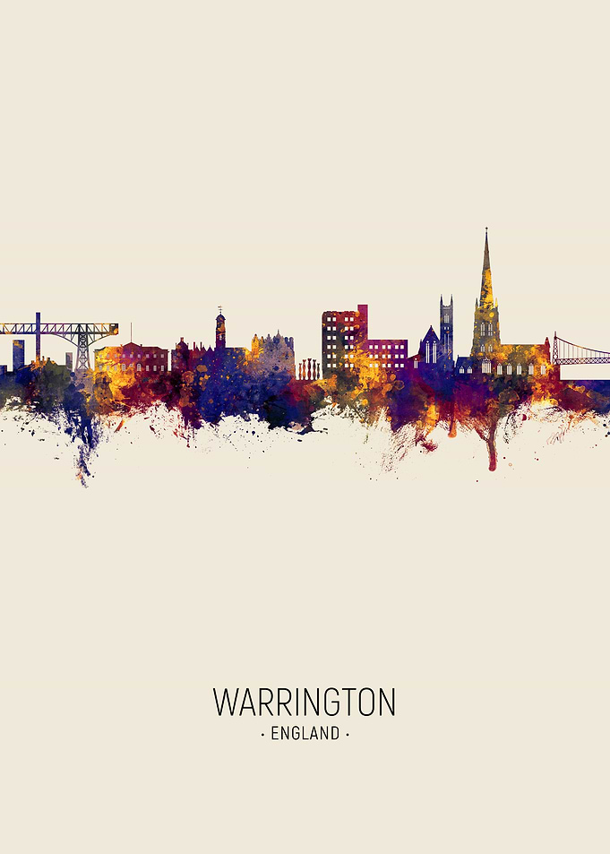 Warrington Skyline England