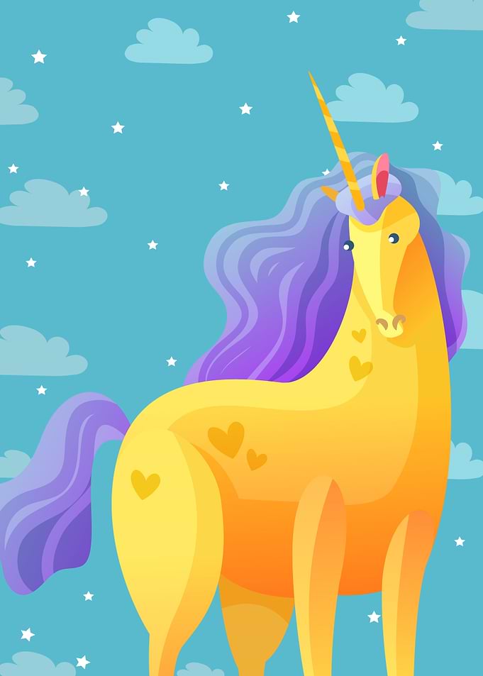 Yellow Unicorn