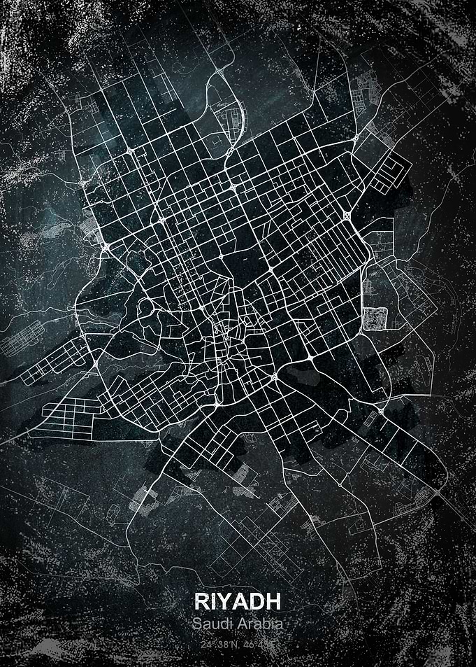 riyadh chalk map