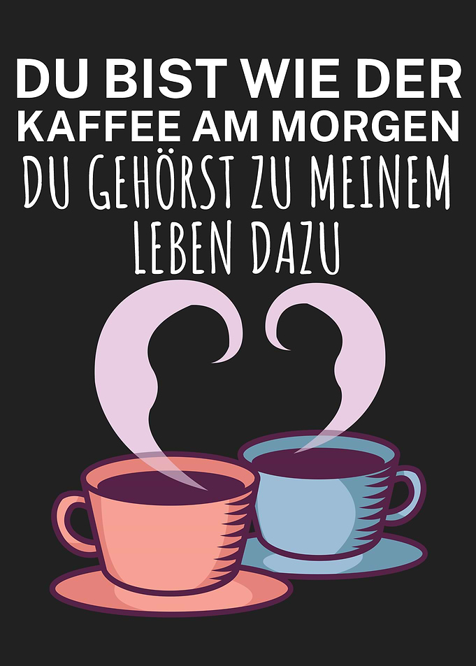 Kaffee am morgen Liebe