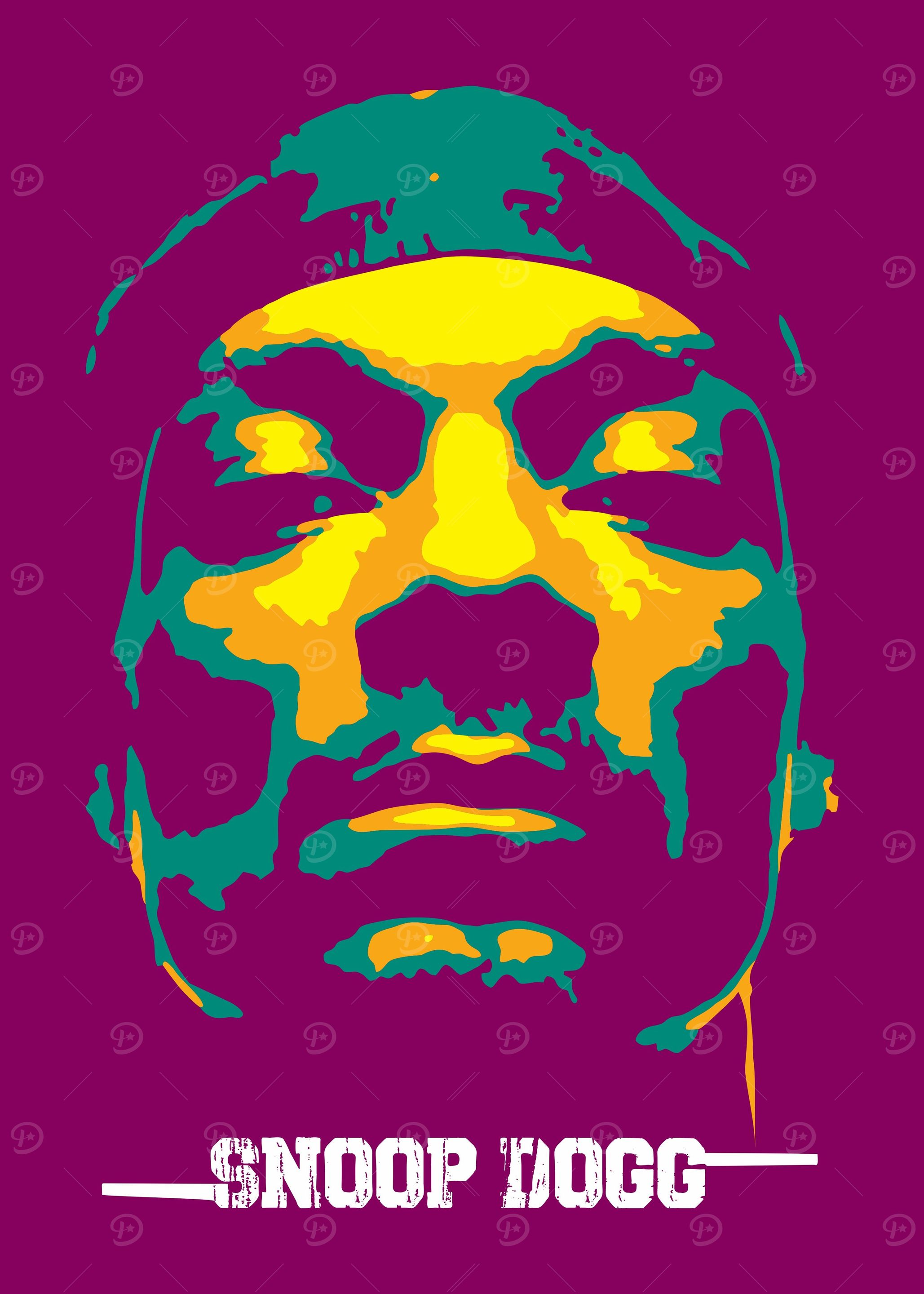 snoop dogg pop art design1