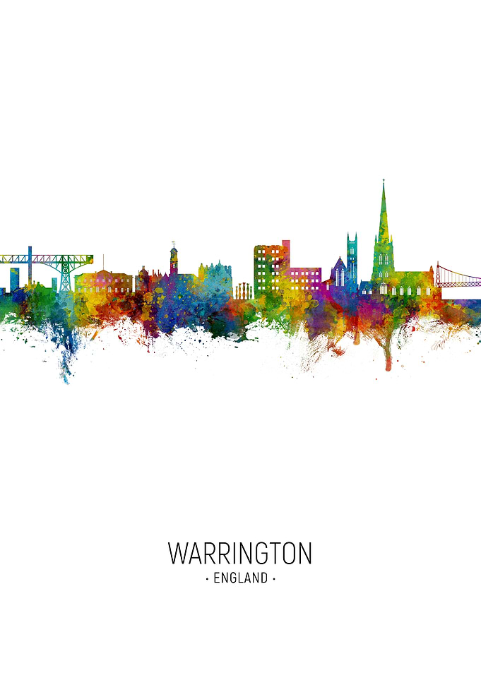 Warrington Skyline England