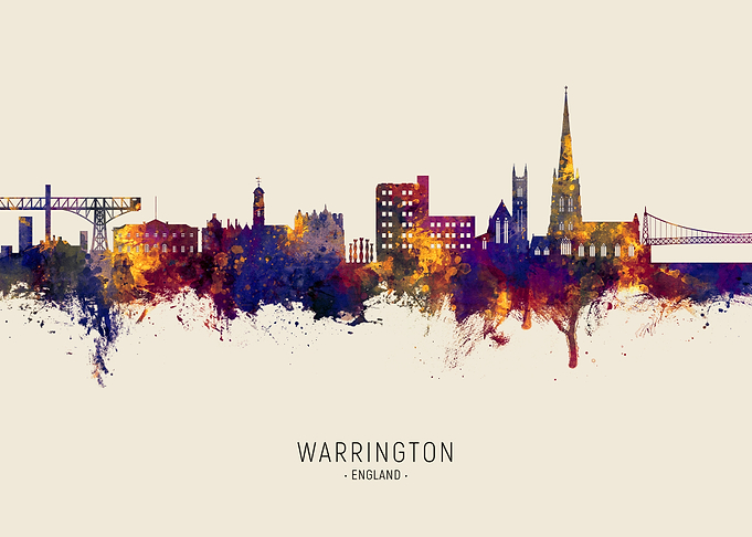 Warrington Skyline England