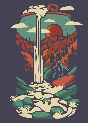 Drink and Mountain