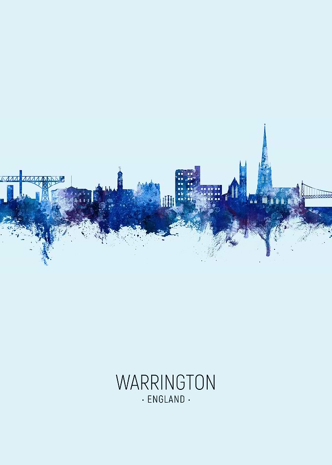 Warrington Skyline England