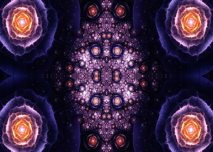 Rose fractal