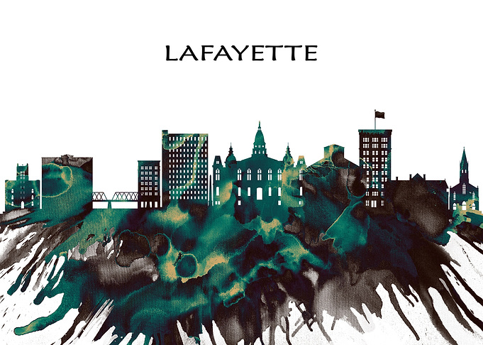 Lafayette Skyline