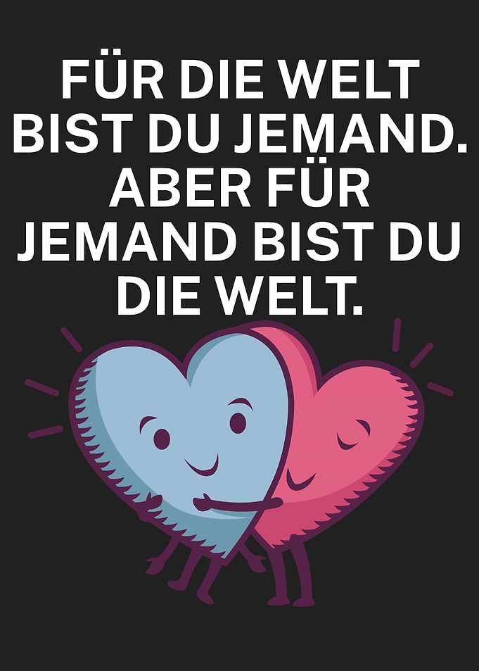 Liebevoller Spruch