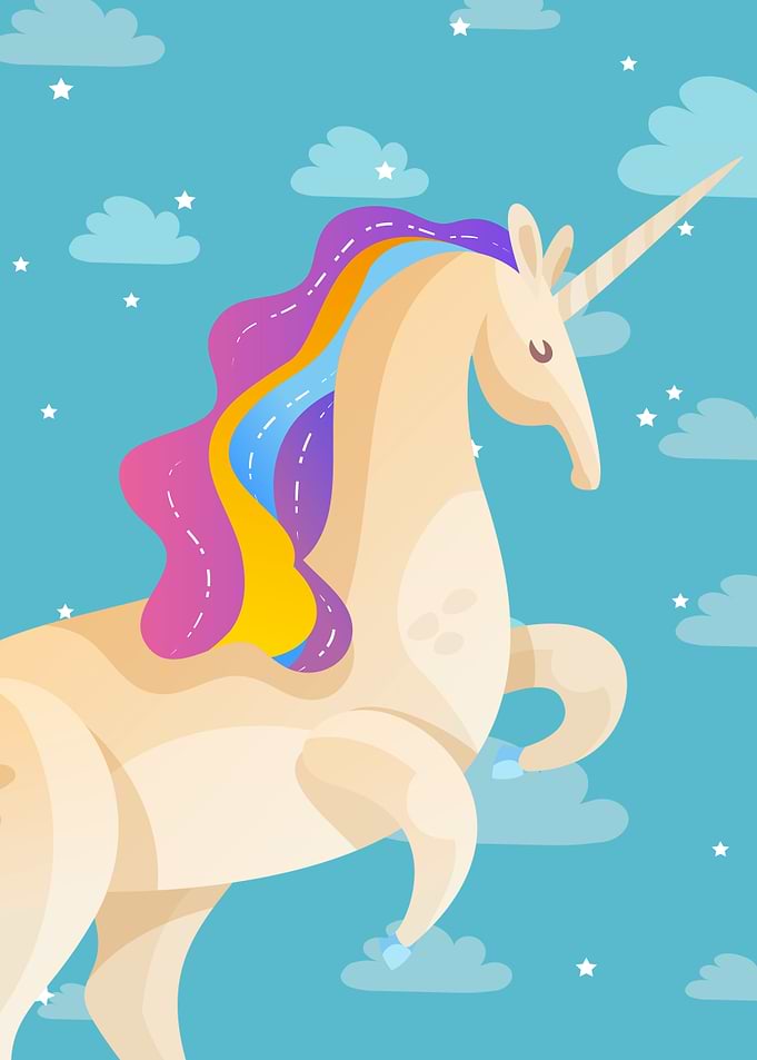 Tan Unicorn