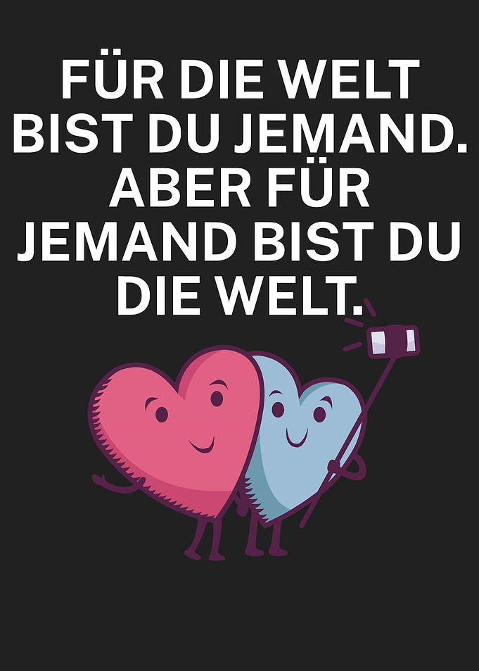 Liebevoller Spruch