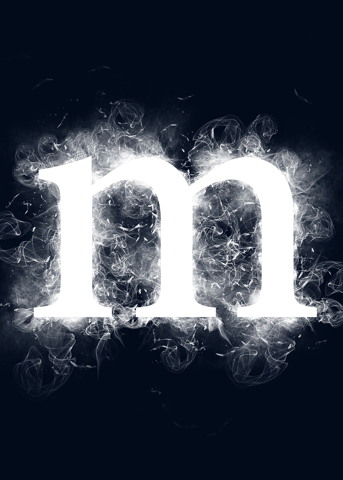 m small letter smoky