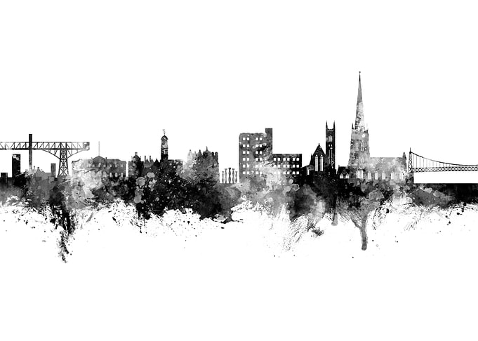Warrington Skyline England