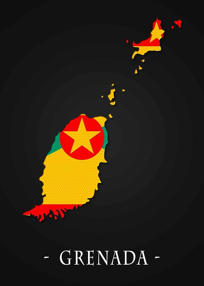 Map Country Grenada