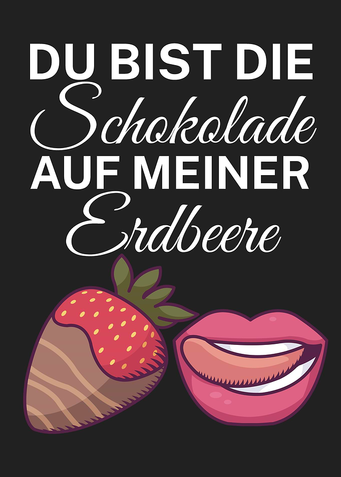 Schokolade Erdbeere