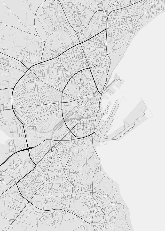 Aarhus Denmark Map