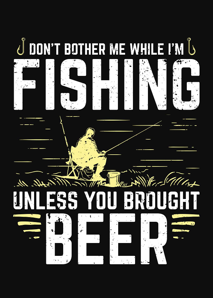 Funny Fishing Design