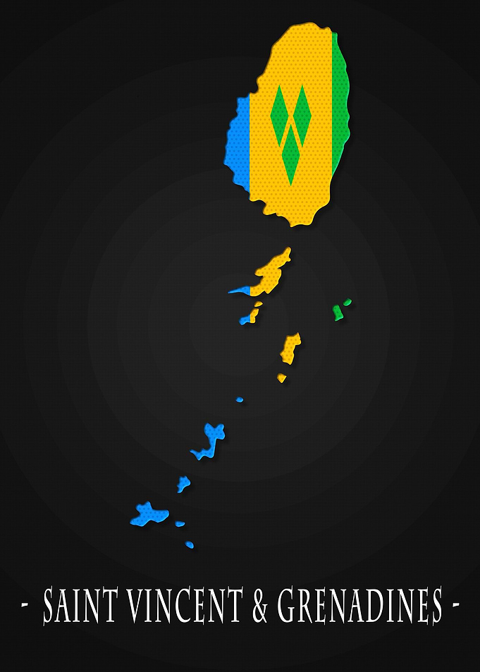 Country Maps Saint Vincent