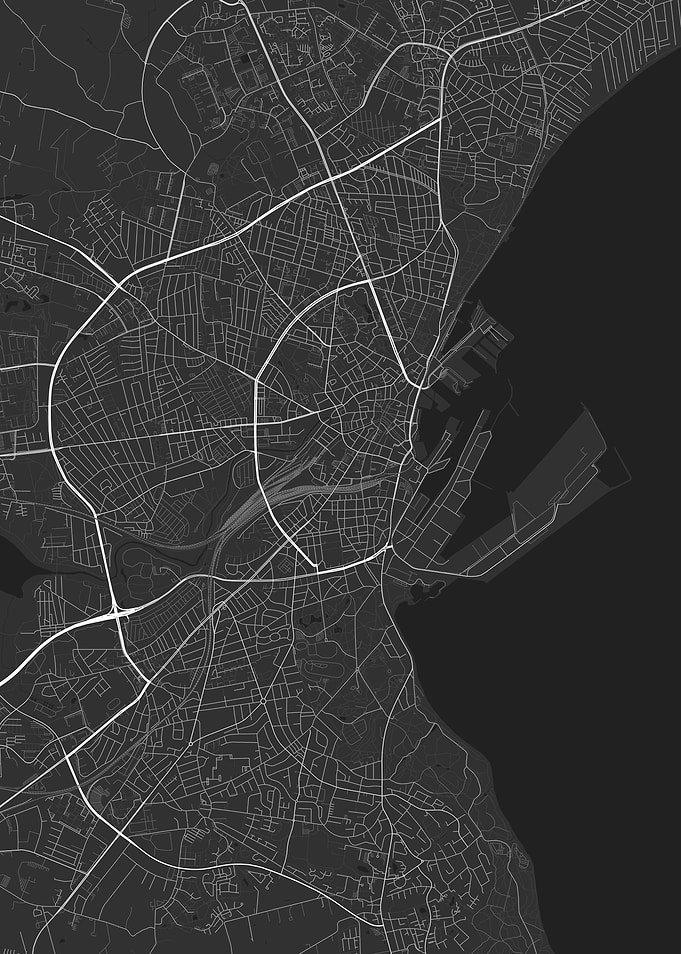 Aarhus Denmark Map