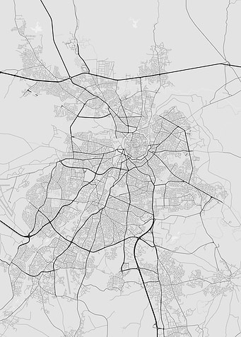 Nicosia Cyprus Map