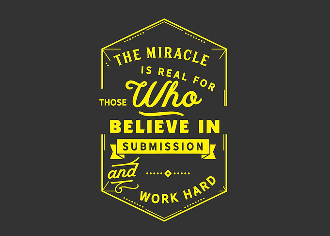 The miracle is real