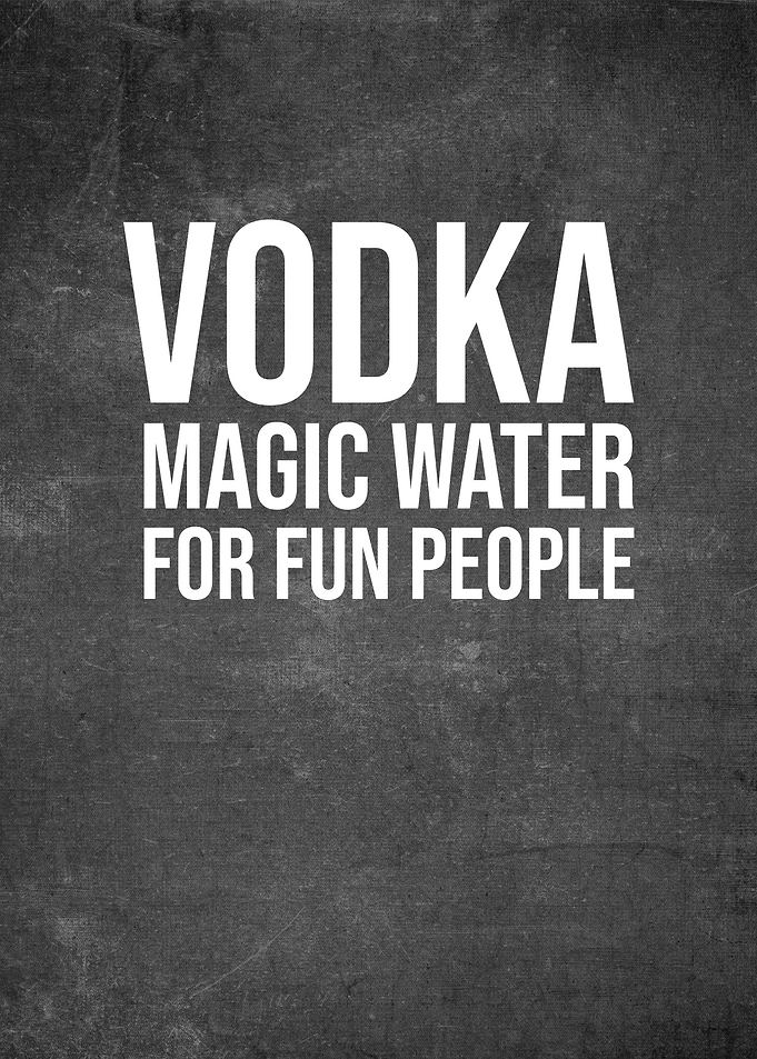 Vodka Magic Water