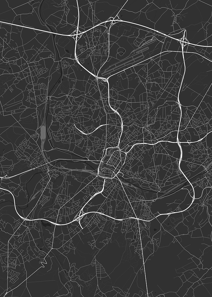 Charleroi Belgium Map