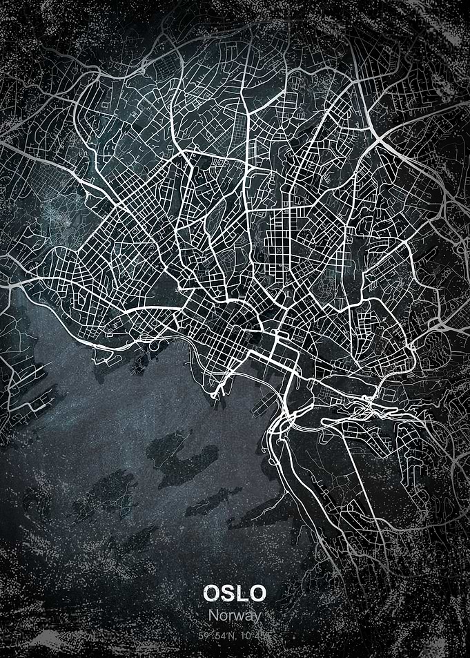 oslo chalk map