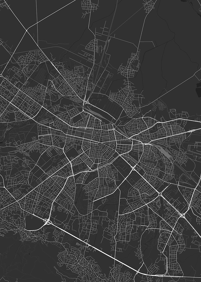 Sofia Bulgaria Map
