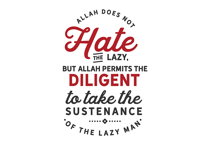 Allah does not hate