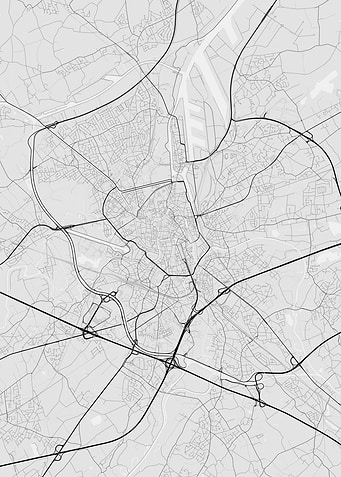 Ghent Belgium Map