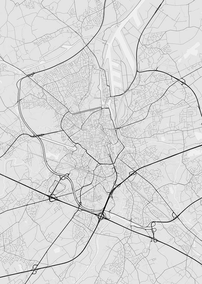 Ghent Belgium Map