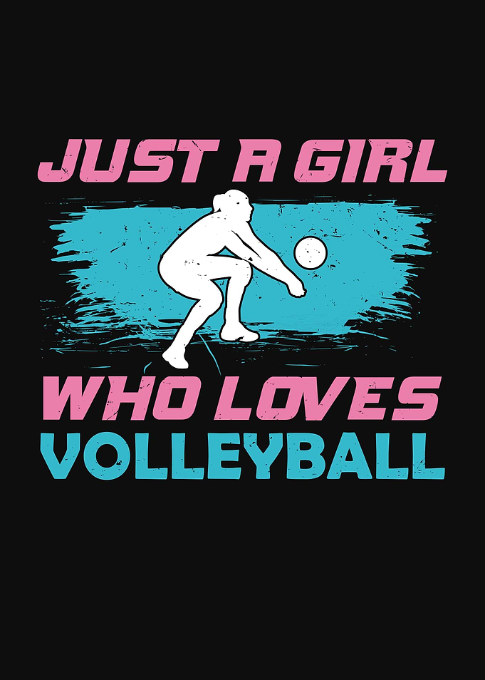 Volleyball Girl Design