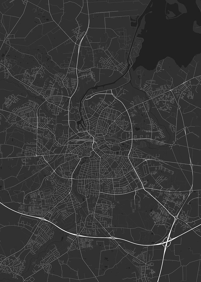 Odense Denmark Map
