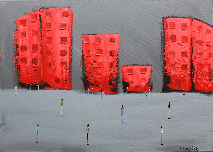 Red city