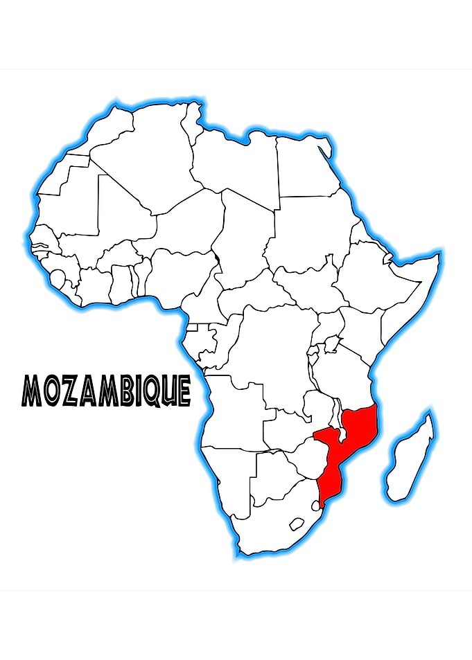 Mozambique Map