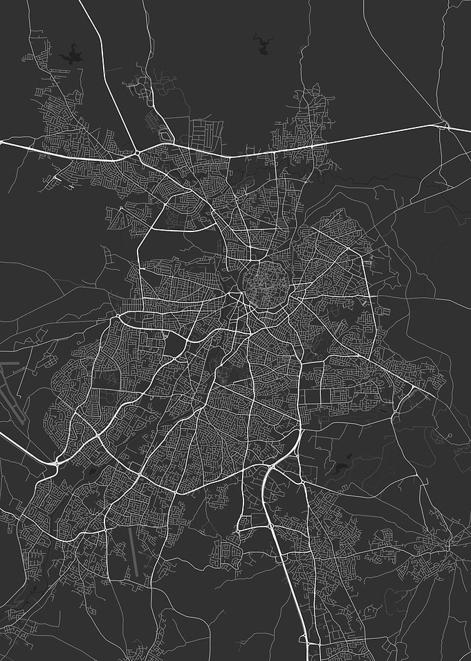 Nicosia Cyprus Map