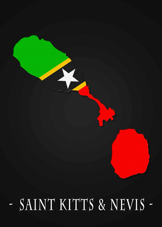 Country Maps Saint Kitts
