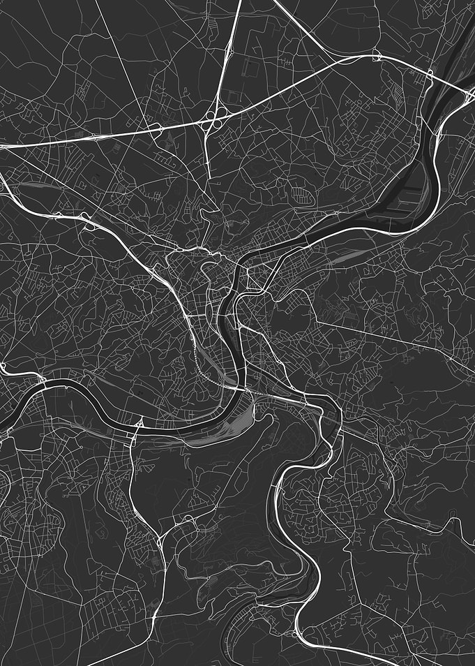 Liege Belgium Map
