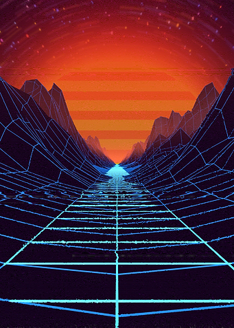 The beautiful Synth wave