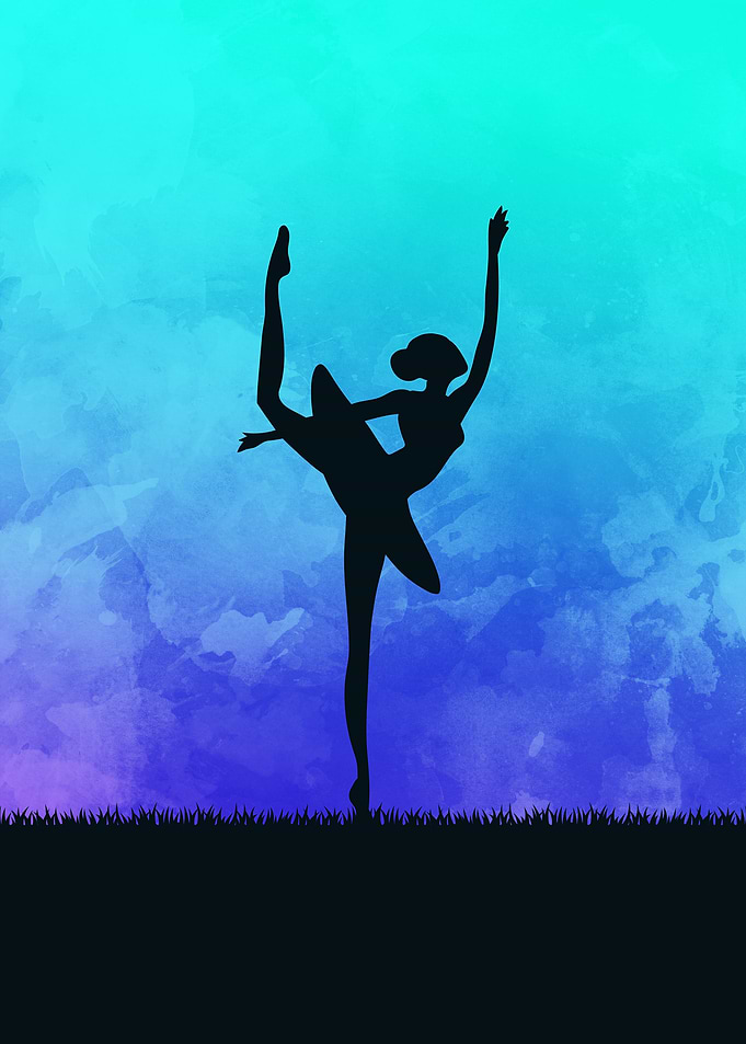 Ballet Dancer Landscape