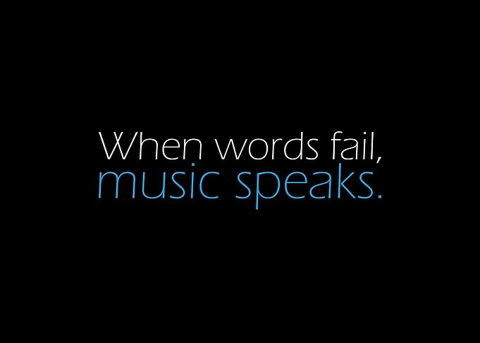 When Words Fail