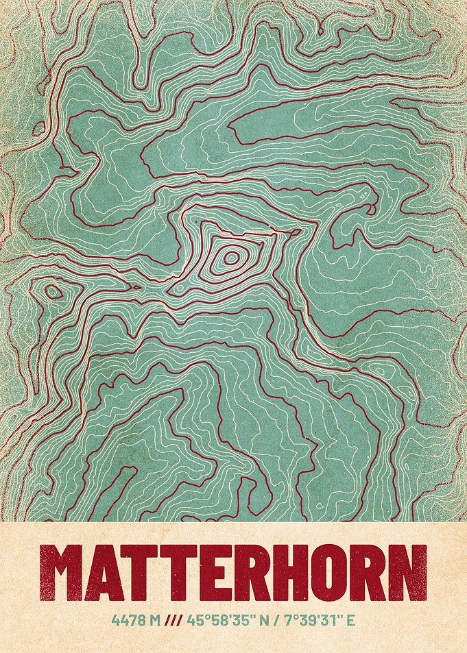 Matterhorn Topographic Map