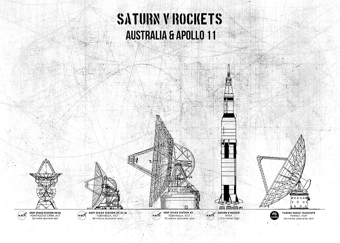 Saturn V rockets