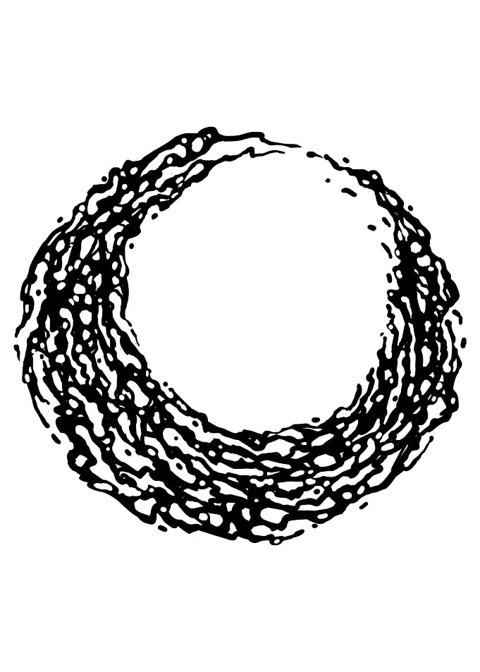 Black blood art design8