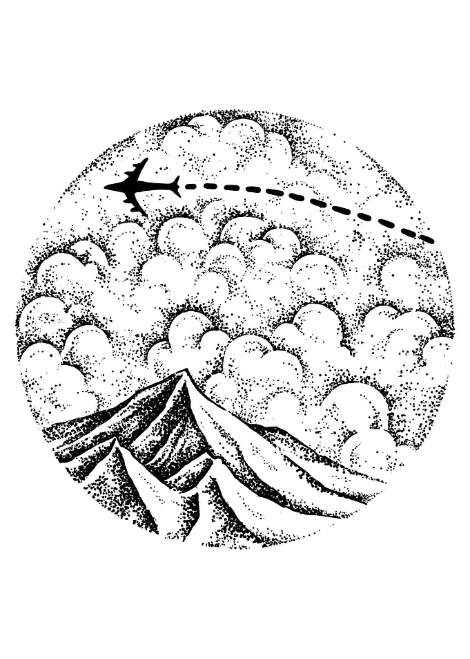 Travel illustration art3