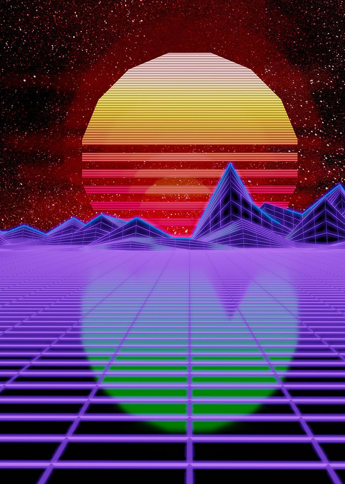 The beautiful Synth wave